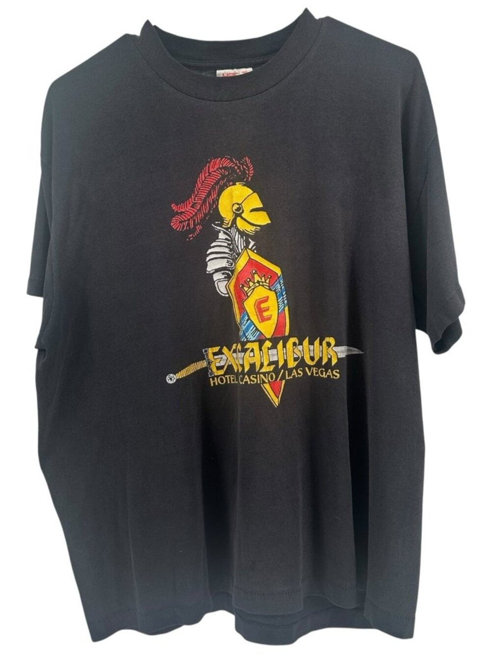 Vintage Excalibur Las Vegas‎ Shirt Mens XL Casino 90s Made in USA Castle Hotel